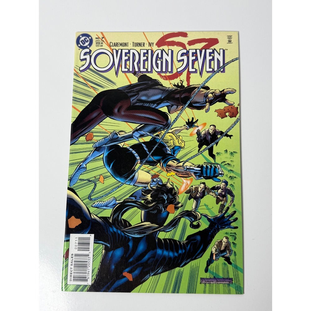 DC Comics Sovereign Seven 7 Jan 1996 Chris Claremont Dwayne Turner Modern Age